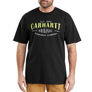 Carhartt 103558 Men's Workwear Original Graphic Short Sleeve T-Shirt - 001-BLK - SML - REG Black
