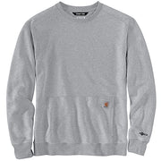 Carhartt 105568 Men's Force Relaxed Fit Lightweight Crewneck Sweatshirt - XXX-Large - Asphalt Heather