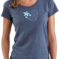 Carhartt WK002 Heart Graphic T-Shirt, Patriot Blue, Small