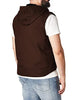 Carhartt 103837 Men's Relaxed Fit Washed Duck Fleece-Lined Hooded Vest