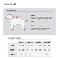 Carhartt P000034280 Mesh Safety Dog Vest, Hi-Visibility Lightweight Dog Vest