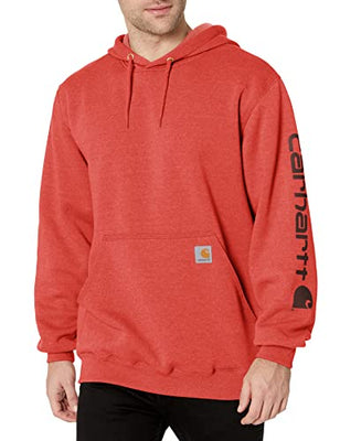 Carhartt K288 Men's Big & Tall Loose Fit Midweight Logo Sleeve Graphic Sweatshirt (Closeout)