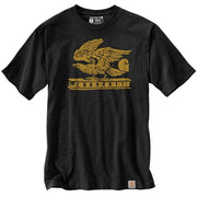 Carhartt 106152 Men's Loose Fit Heavyweight Short-Sleeve Eagle Graphic T-Shirt