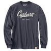 Carhartt 104890 Men's Loose Fit Heavyweight Long-Sleeve Hand-Painted Graphic T-