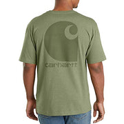 Carhartt 103559 Men's Workwear C-Logo Graphic Pocket Short Sleeve T-Shirt - 371-OGH - LRG - TLL