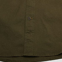 Carhartt 103555 Men's Rugged Flex Rigby Short Sleeve Work Shirt, Military Olive, Small