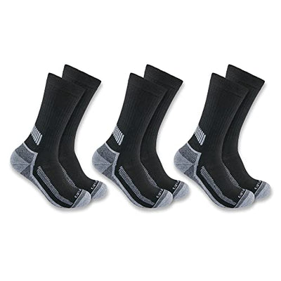 Carhartt SC4223M Men's Force Performance Work Socks 3 Pair Pack