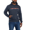 Carhartt 105679 Men's Rain Defender Loose Fit Midweight Logo Graphic Sweatshirt