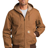 Carhartt 104868 Thermal-Lined Duck Active Jacket CTJ131 M Carhartt Brown