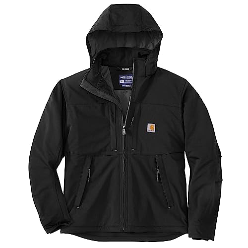 Carhartt 106006 Men's Super Dux Relaxed Fit Insulated Jacket, Black ...