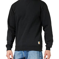 Carhartt K124 mens Midweight Crewneck (Big & Tall) athletic sweatshirts, Black, 3X-Large US