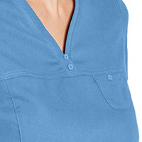 Grey's Anatomy 41340 Womens 3 Pocket V-Neck Tonal Stitch Scrub Top
