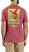 Carhartt 106157 Men's Relaxed Fit Heavyweight Short-Sleeve Pocket Super Dux Graphic T-Shirt