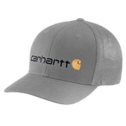 Carhartt 105353 Mens Rugged Flex Fitted Canvas Mesh Back Graphic Cap