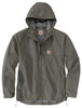Carhartt 104671 Men's Rain Defender Relaxed Fit Lightweight Jacket, Dusty Olive