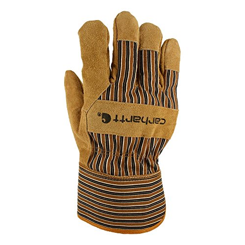 CAR-GLOVE-A515-BRN-MEDIUM: STK