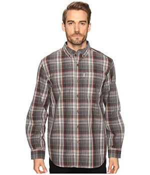 Carhartt 102202 Men's Bellevue Long Sleeve Shirt Shadow Button-up Shirt