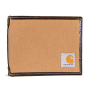Carhartt B0000227 Men's Canvas Passcase Wallet - One Size - Carhartt Brown