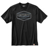 Carhartt 105711 Men's Loose Fit Heavyweight Short-Sleeve Quality Graphic T-Shir - Medium Regular - Black