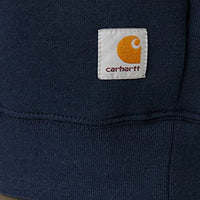 Carhartt K124 mens Midweight Crewneck Sweatshirt (Big & Tall) work utility t shirts, New Navy, 3X-Large US