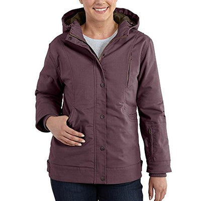 Carhartt 101734 Women's Women's Full Swing™ Quick Duck Norwi - Large Regular - Dusty Plum