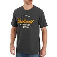 Carhartt 104181 Men's Made to Last Explorer Graphic T-Shirt - X-Large Tall - Carbon Heather