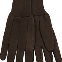 Blue Denim #6 Unlined Brown Jersey Glove