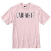 Carhartt 104609 Heavyweight Block Logo Graphic Short Sleeve T-Shirt