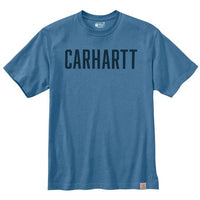 Carhartt 104609 Heavyweight Block Logo Graphic Short Sleeve T-Shirt