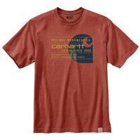Carhartt 104610 Heavyweight Workwear Graphic Short Sleeve T-Shirt