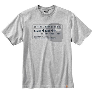 Carhartt 104610 Heavyweight Workwear Graphic Short Sleeve T-Shirt