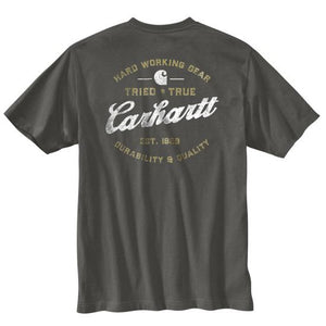 Carhartt 104612 Heavyweight Tried and True Graphic Short Sleeve T-Shirt