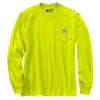 PR ONLY Carhartt K126 - Long Sleeve Workwear Crewneck T-Shirt