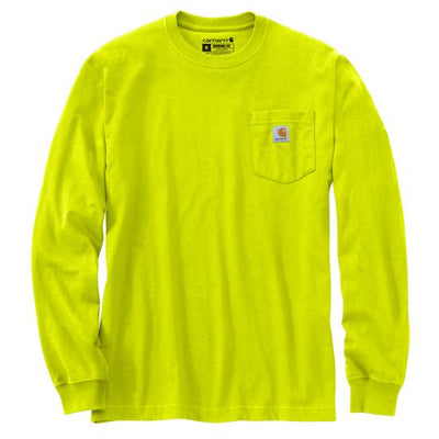PR ONLY Carhartt K126 - Long Sleeve Workwear Crewneck T-Shirt