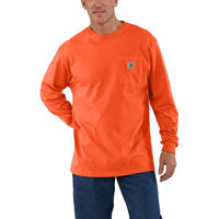 PR ONLY Carhartt K126 - Long Sleeve Workwear Crewneck T-Shirt