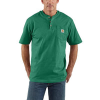 PR ONLY Carhartt K84 Men's  Loose Fit Heavyweight Short-Sleeve Pocket Henley T-Shirt